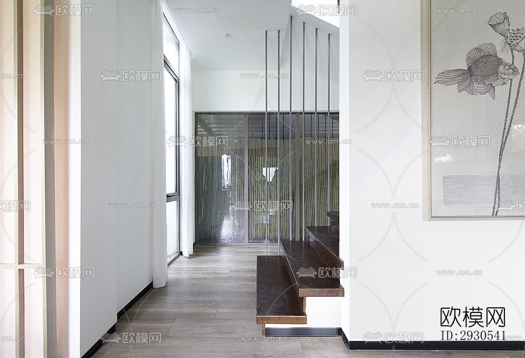 北欧酒店民宿效果图下载（渲染图13）