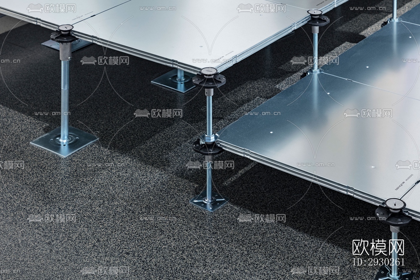 现代展览展厅效果图下载（渲染图14）