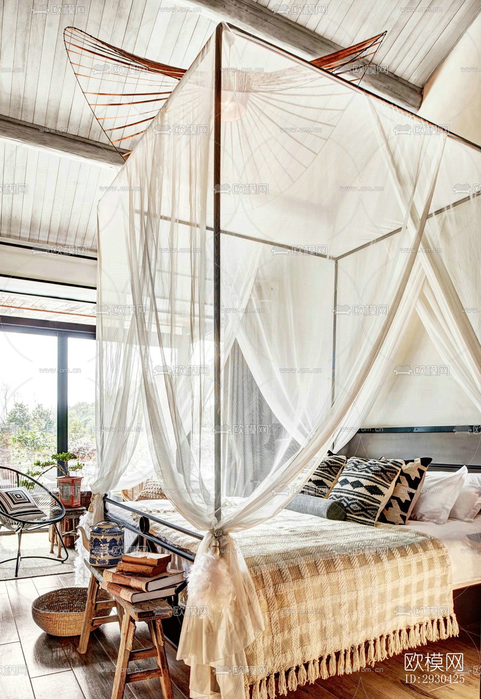 东南亚酒店民宿效果图下载（渲染图7）