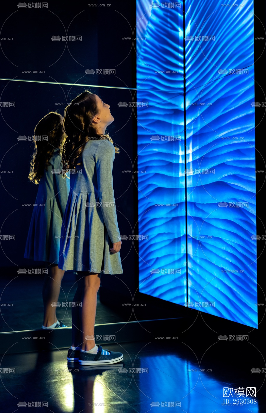 现代展览展厅效果图下载（渲染图8）