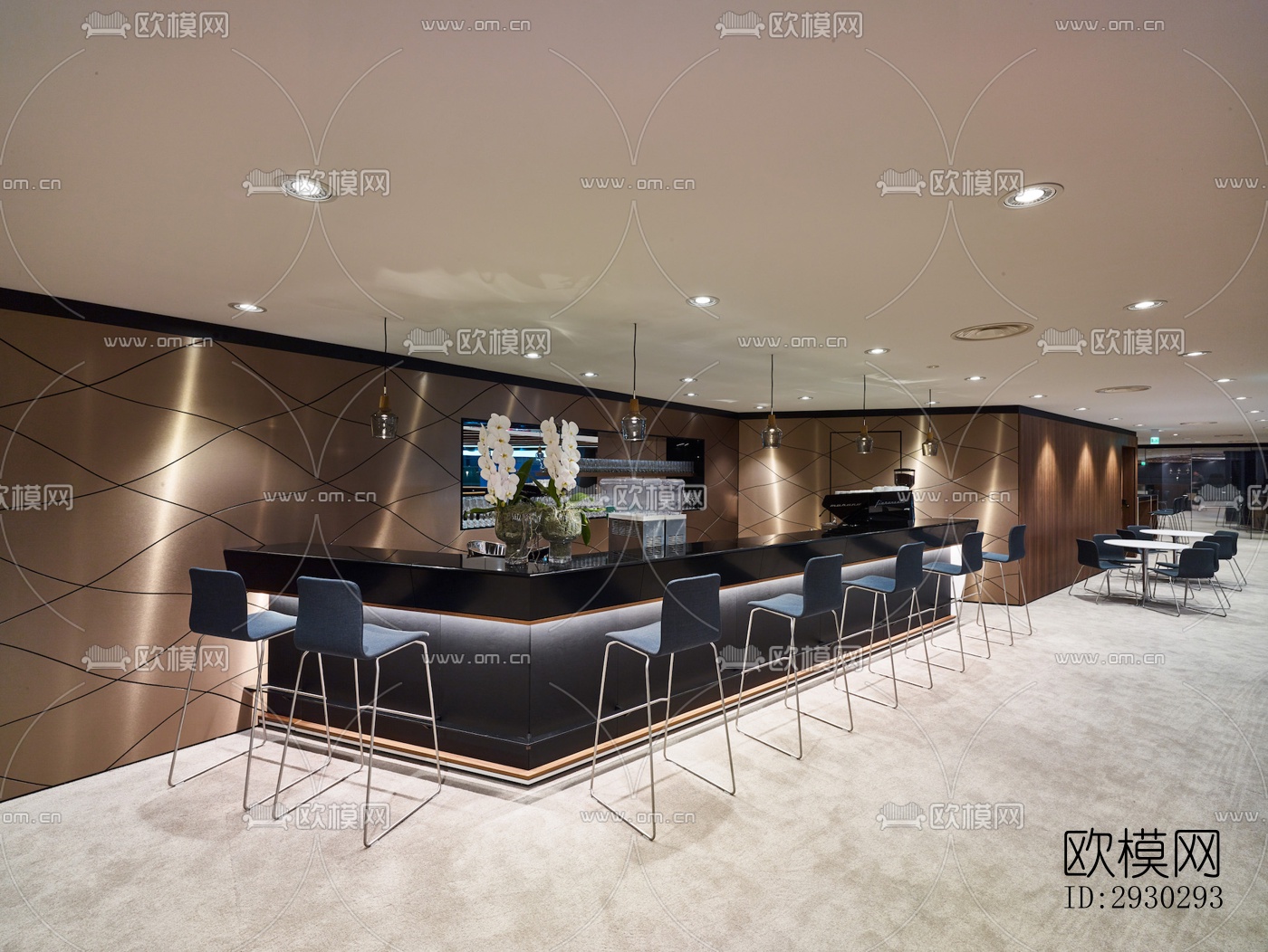 现代展览展厅效果图下载（渲染图10）