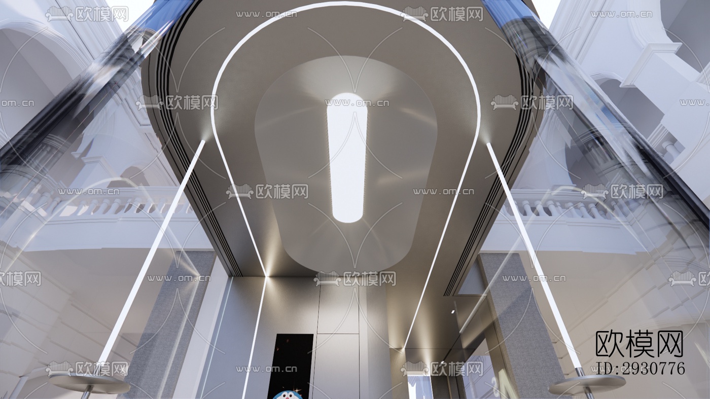 现代零售店铺效果图下载（渲染图4）