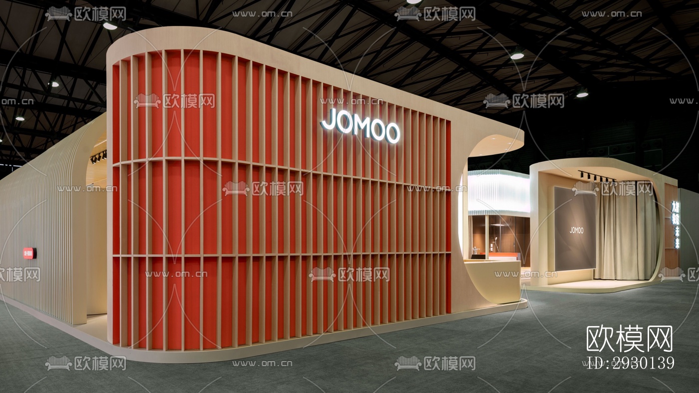 现代展览展厅效果图下载（渲染图8）