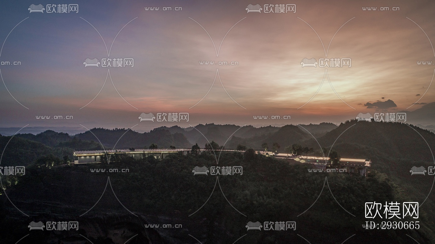 现代酒店民宿效果图下载（渲染图14）