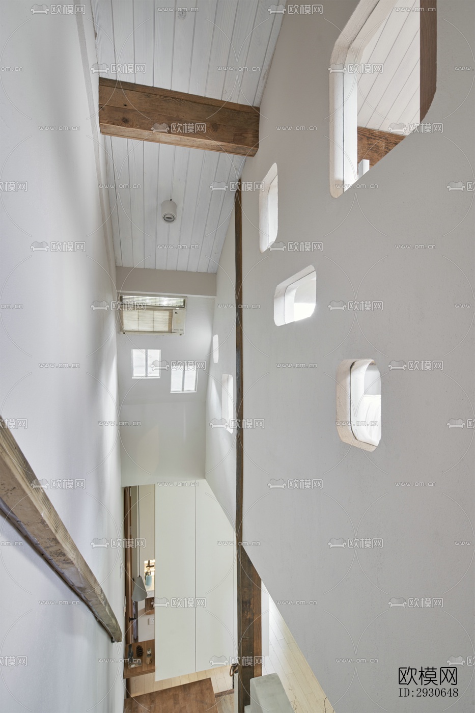 现代酒店民宿效果图下载（渲染图15）