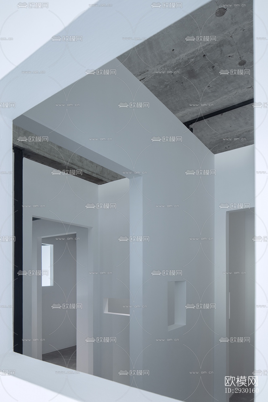 现代展览展厅效果图下载（渲染图12）