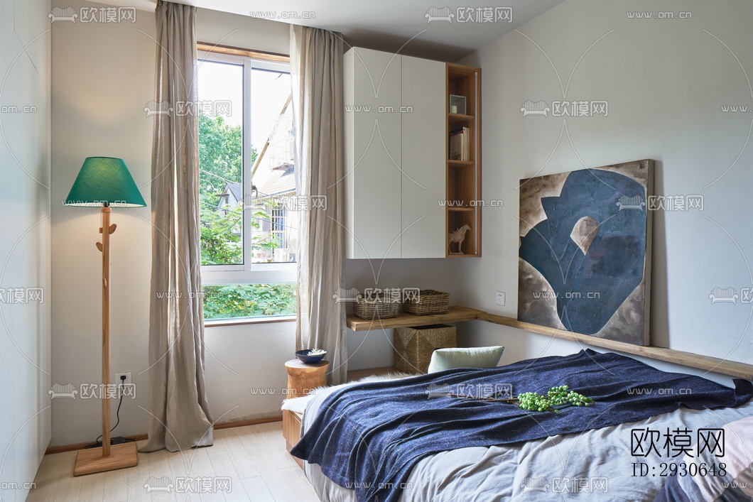 现代酒店民宿效果图下载（渲染图17）