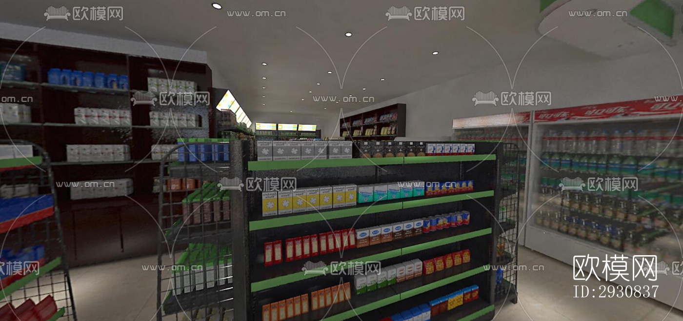 现代零售店铺效果图下载（渲染图4）