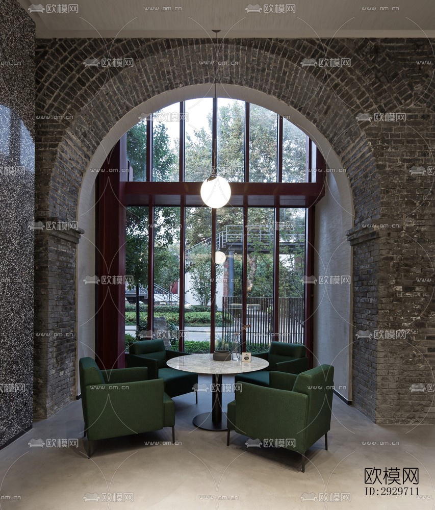 欧式美术博物馆效果图下载（渲染图9）