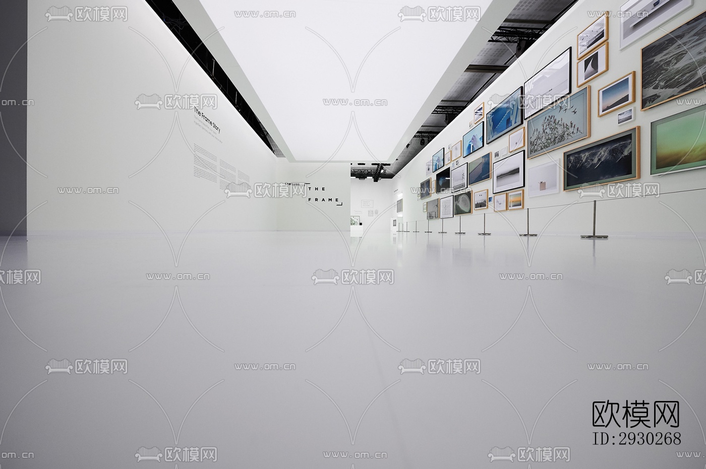 现代展览展厅效果图下载（渲染图18）