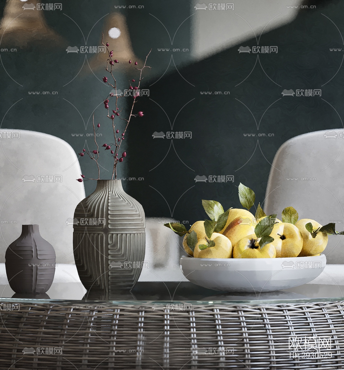 侘寂酒店民宿效果图下载（渲染图5）