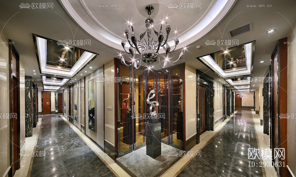 欧式酒店民宿效果图下载（渲染图5）