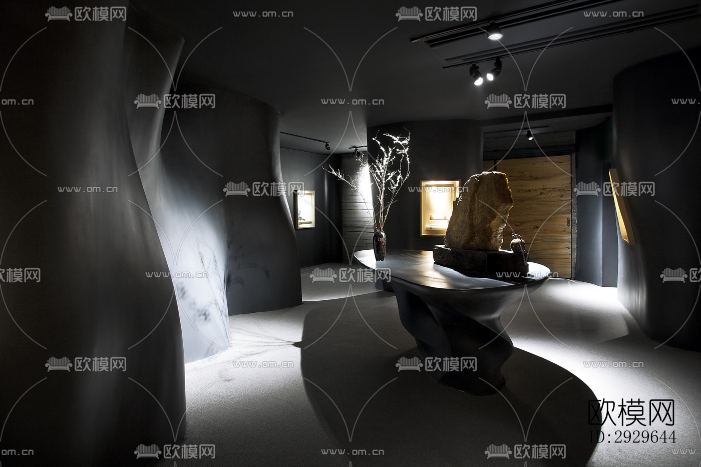 侘寂美术博物馆效果图下载（渲染图10）