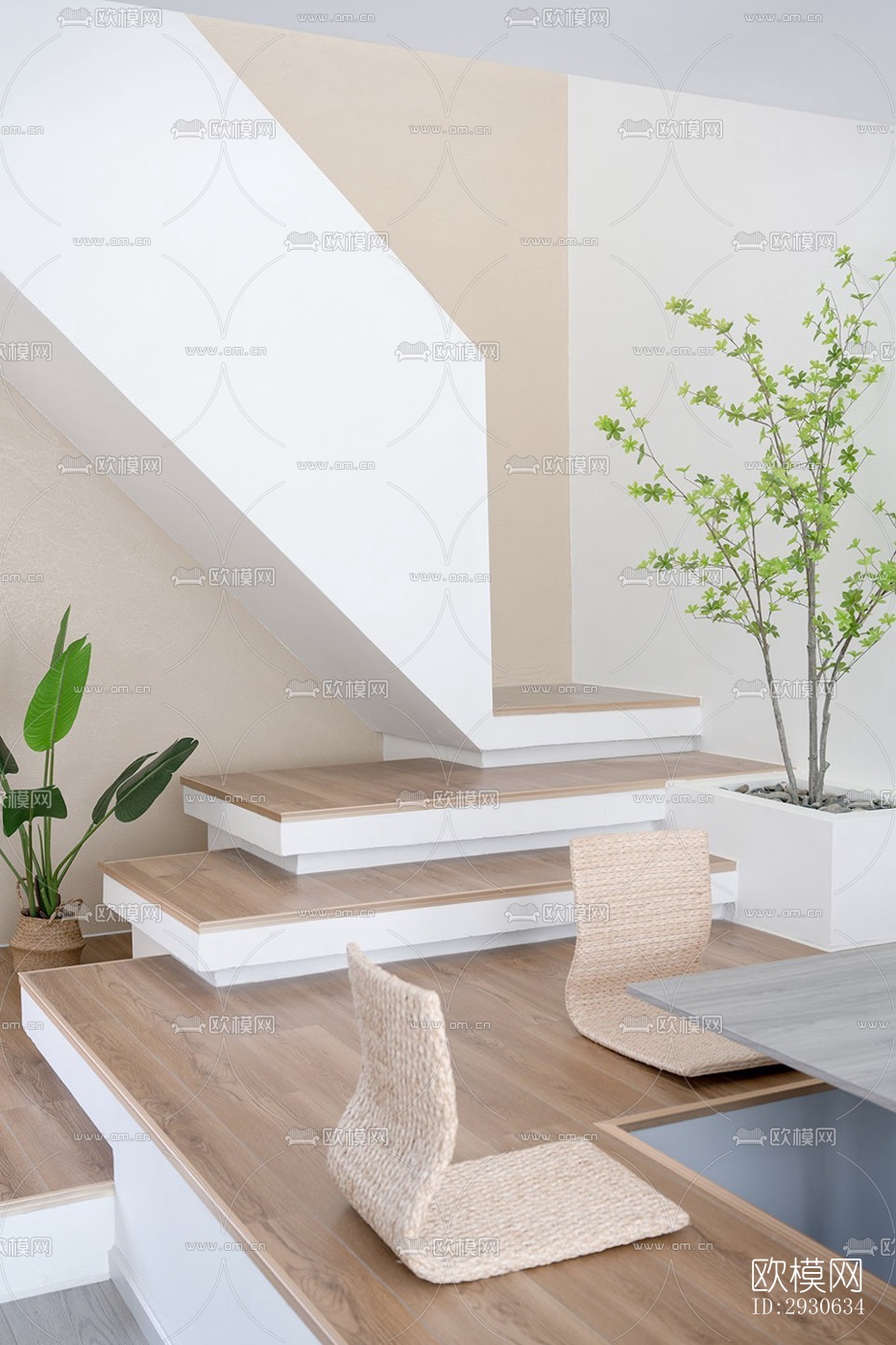 现代酒店民宿效果图下载（渲染图13）