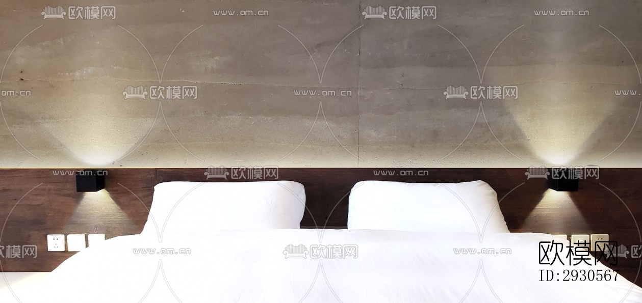 后现代酒店民宿效果图下载（渲染图19）