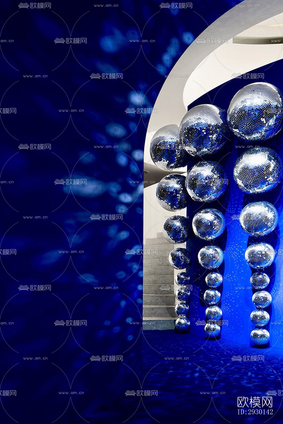 现代展览展厅效果图下载（渲染图10）