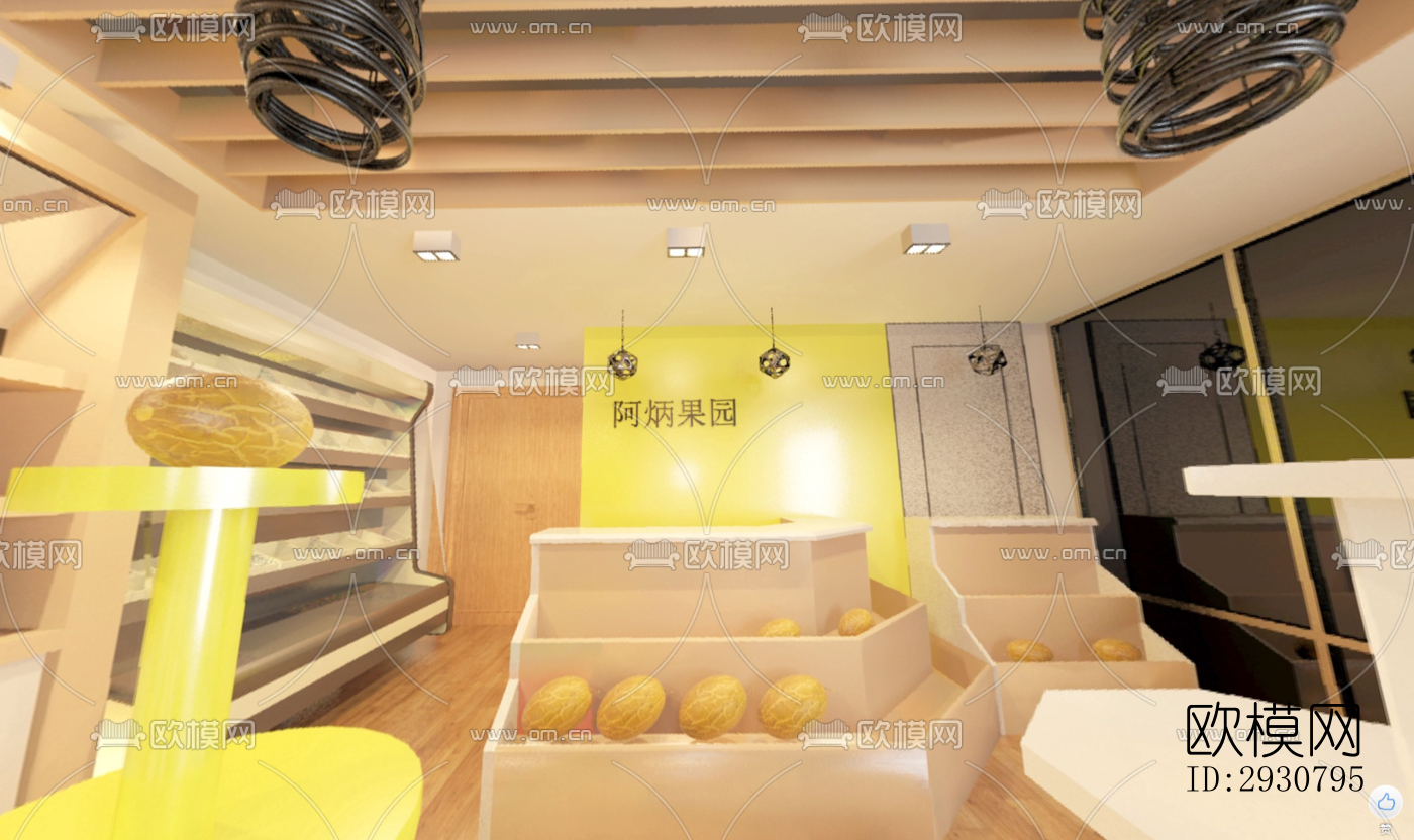 现代零售店铺效果图下载（渲染图5）