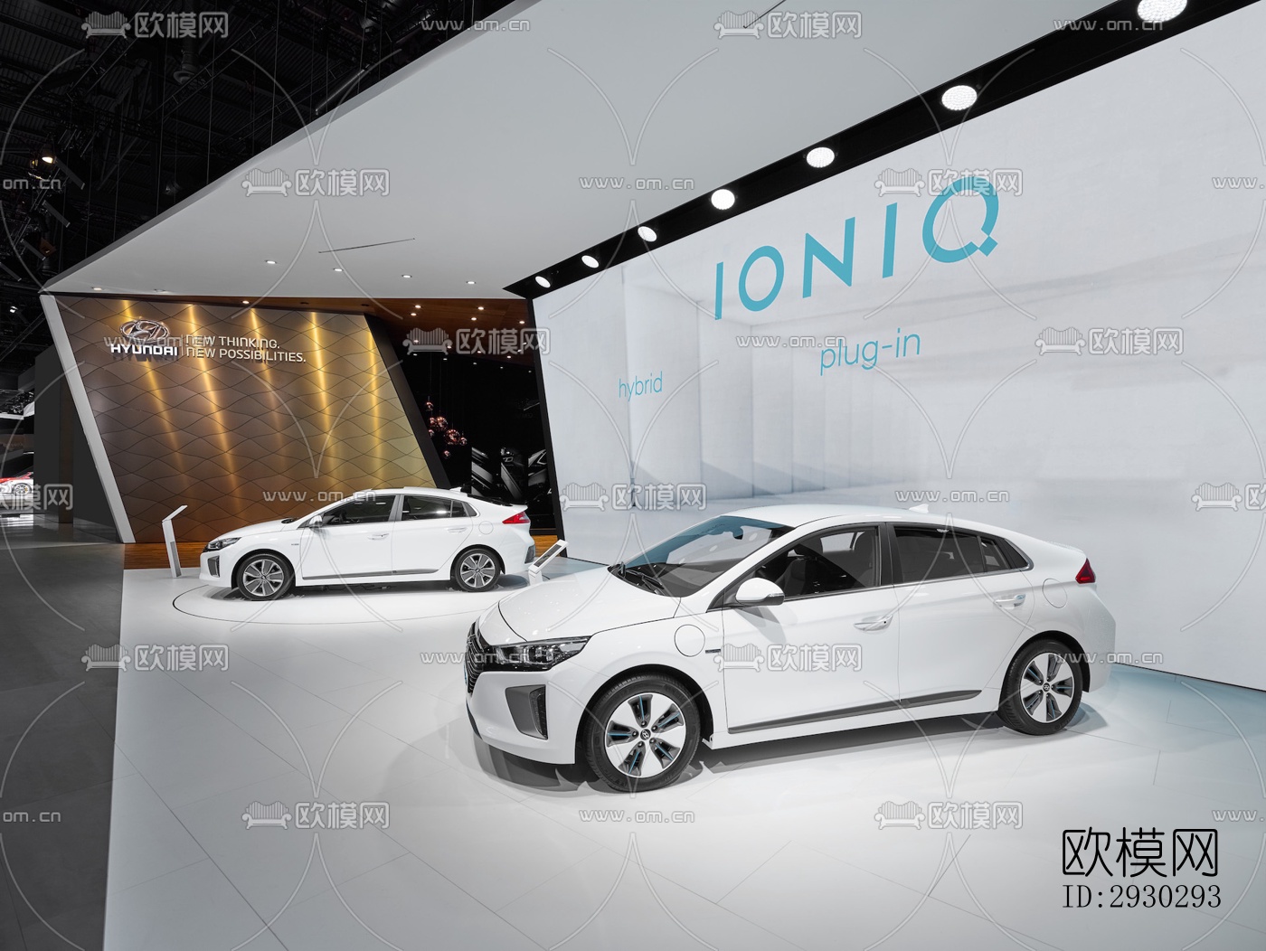 现代展览展厅效果图下载（渲染图16）