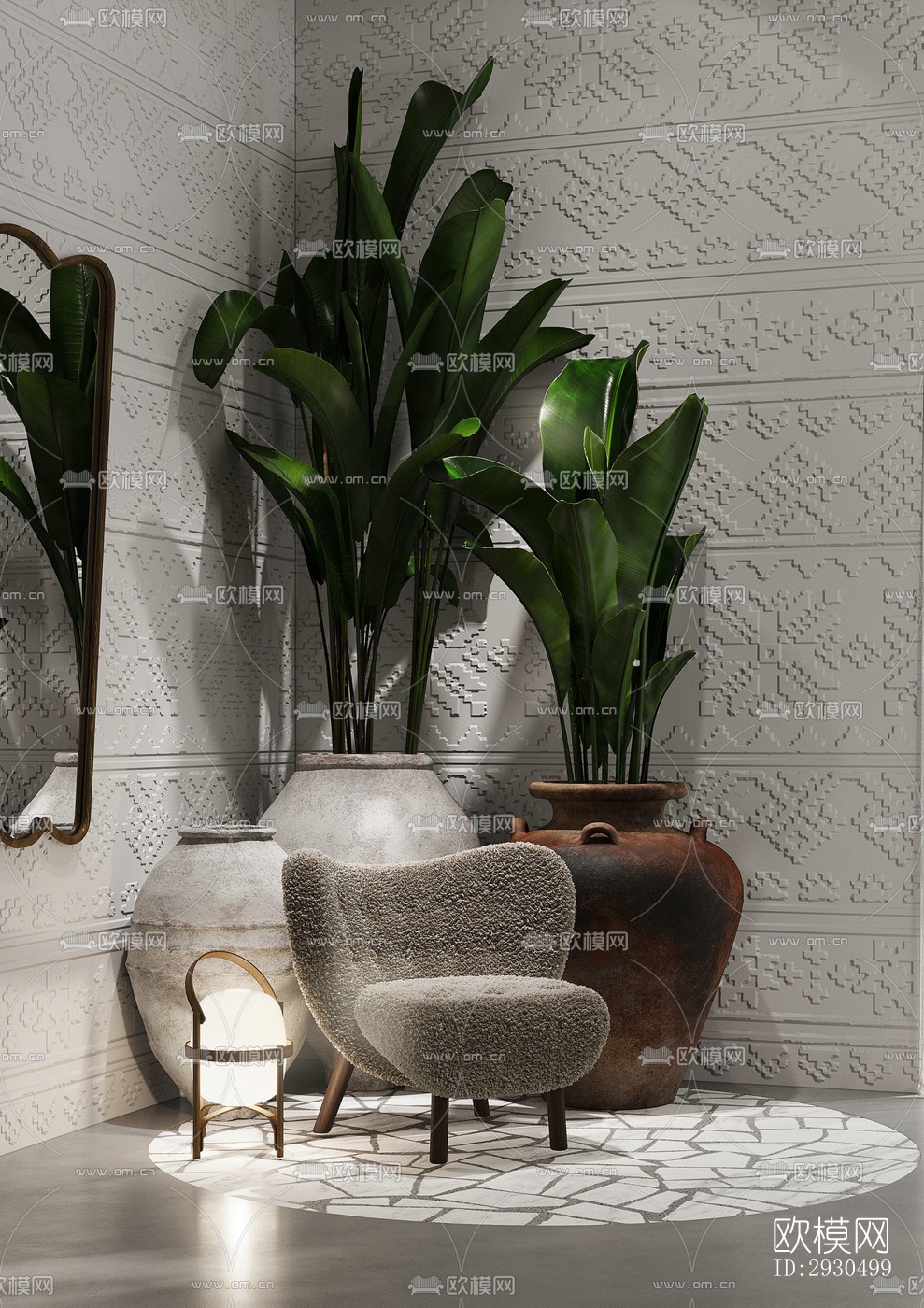 侘寂酒店民宿效果图下载（渲染图4）