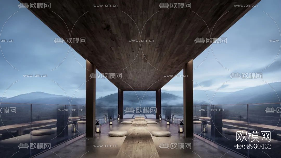 东南亚酒店民宿效果图下载（渲染图18）