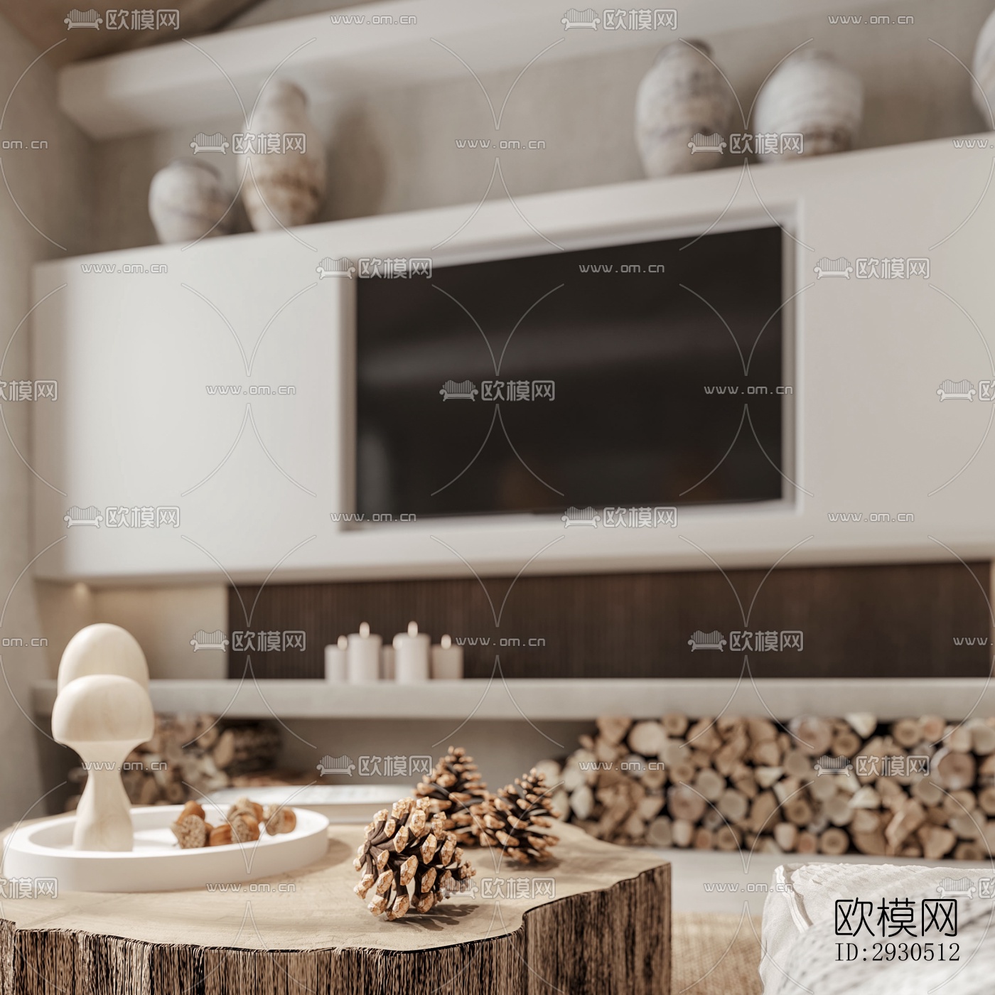 侘寂酒店民宿效果图下载（渲染图5）