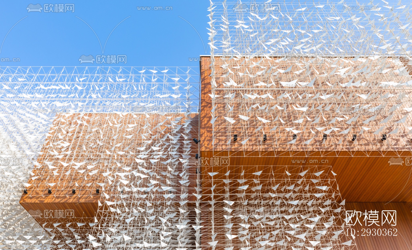 现代展览展厅效果图下载（渲染图12）