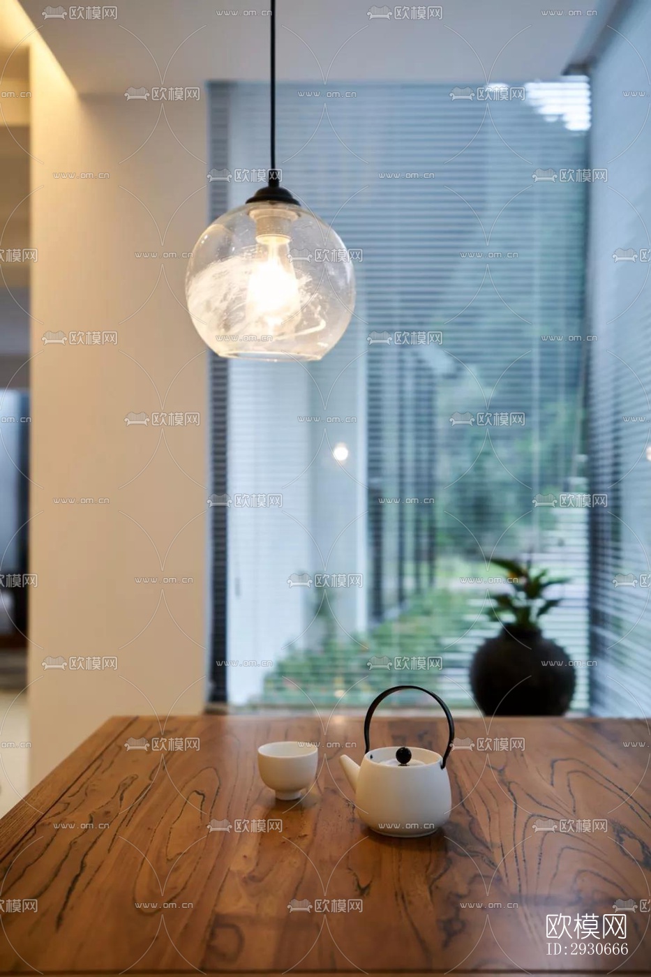 现代酒店民宿效果图下载（渲染图2）