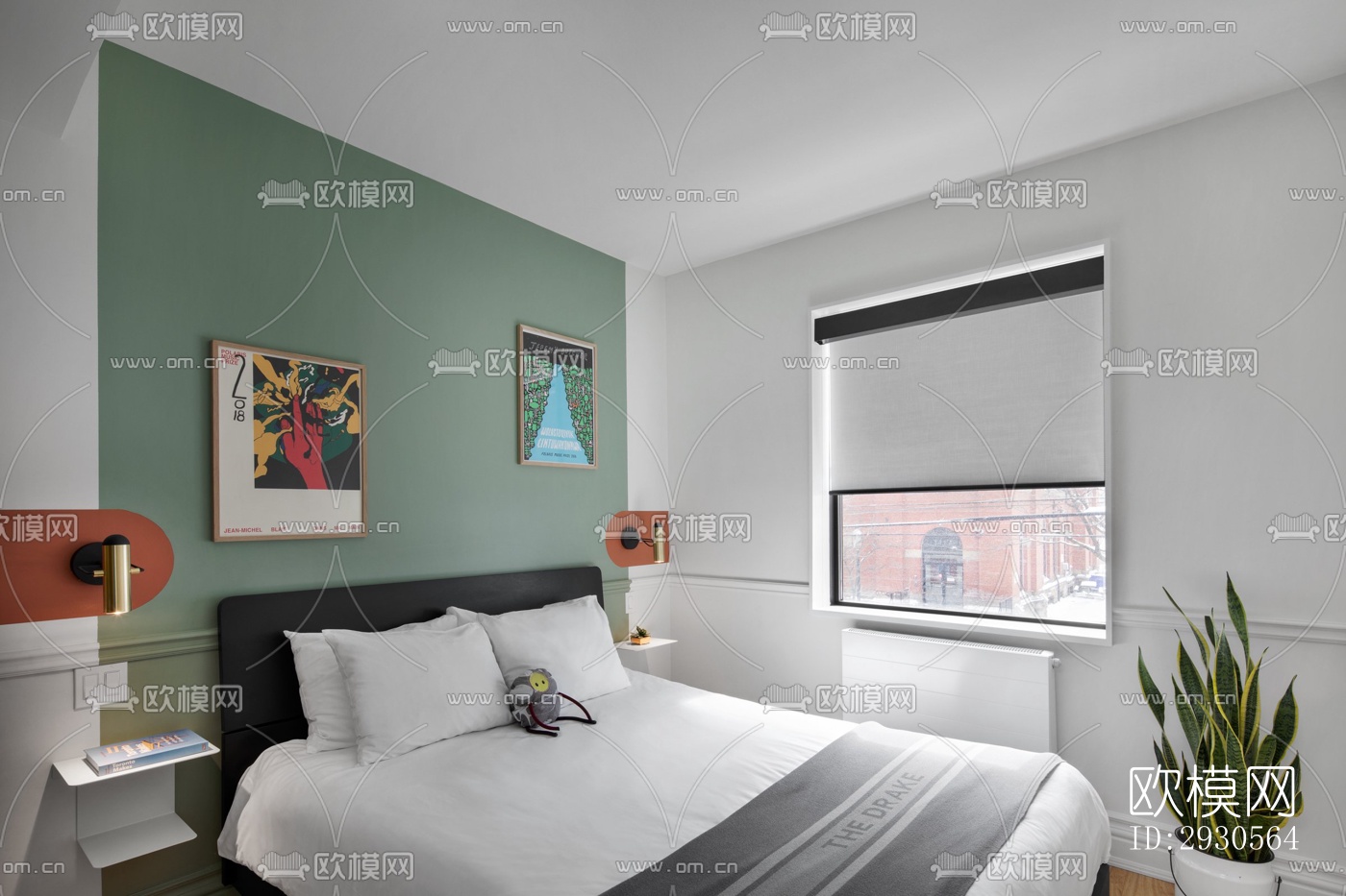 后现代酒店民宿效果图下载（渲染图7）