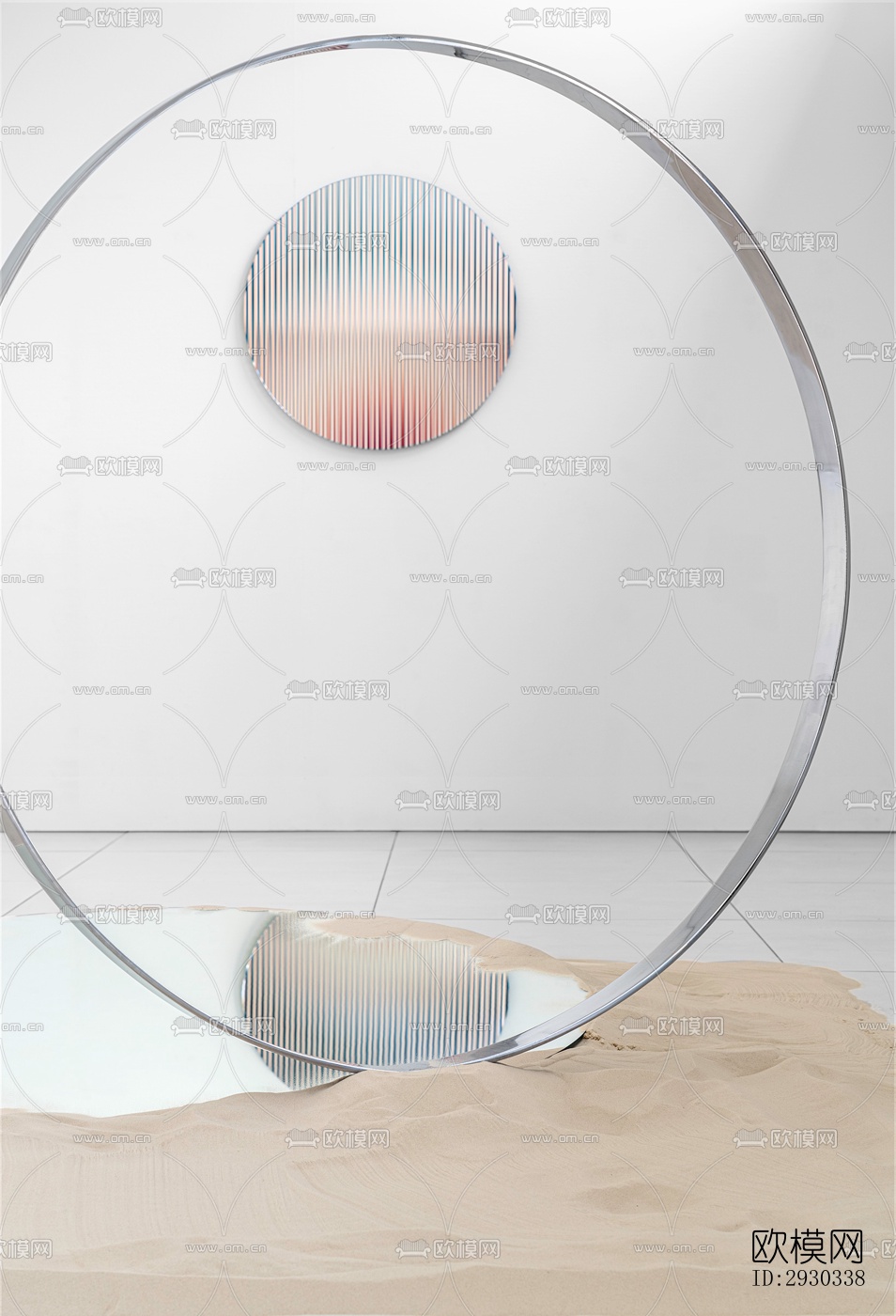 现代展览展厅效果图下载（渲染图7）