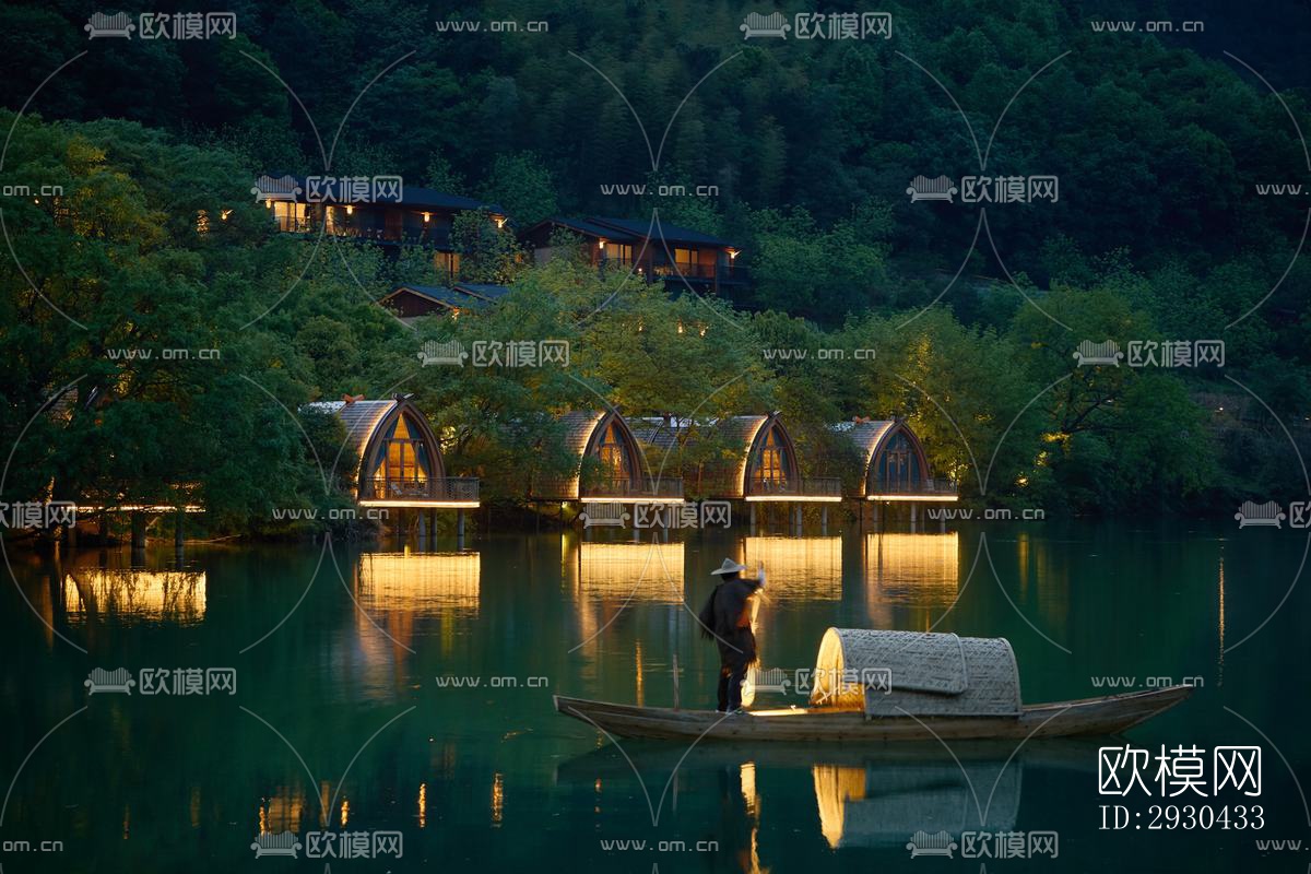 东南亚酒店民宿效果图下载（渲染图13）