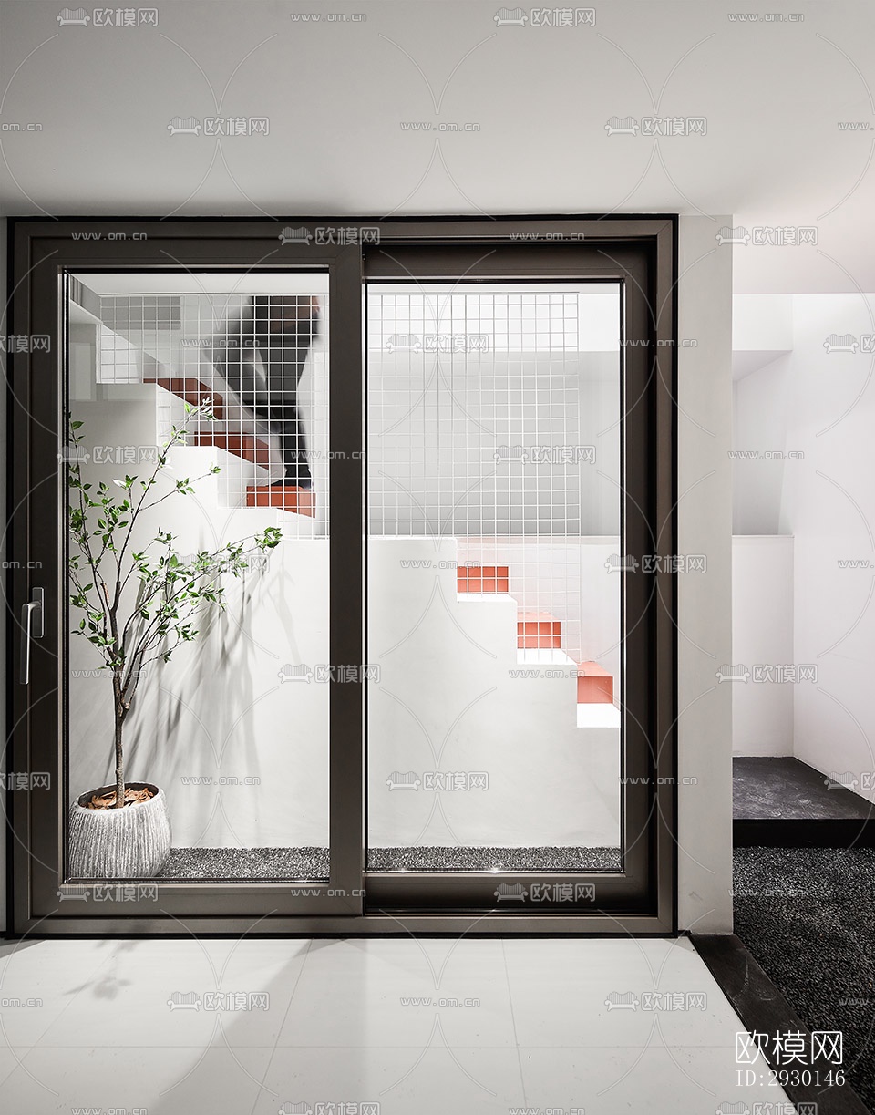 现代展览展厅效果图下载（渲染图5）