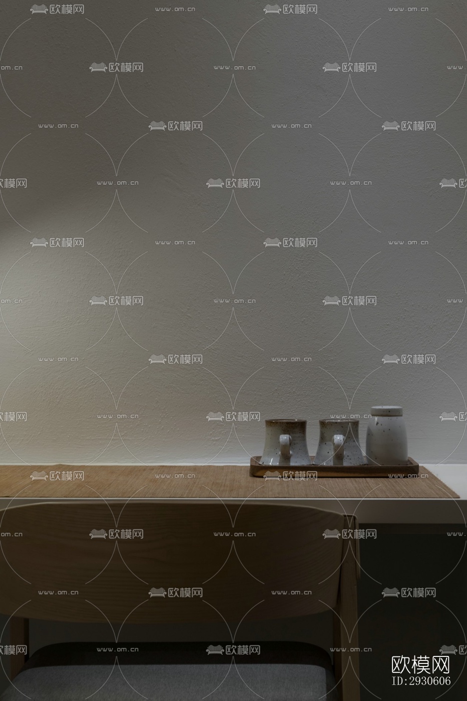 新中式酒店民宿效果图下载（渲染图10）