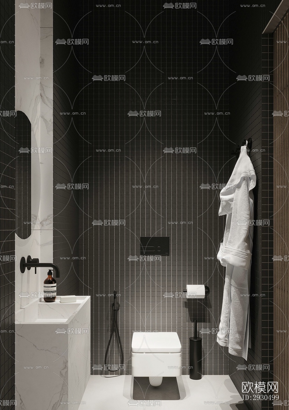 侘寂酒店民宿效果图下载（渲染图5）