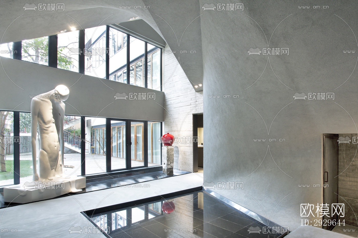 侘寂美术博物馆效果图下载（渲染图18）