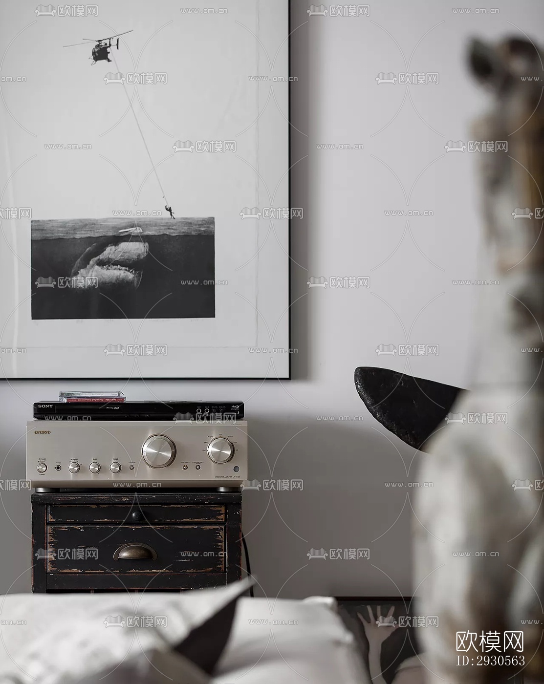 后现代酒店民宿效果图下载（渲染图10）