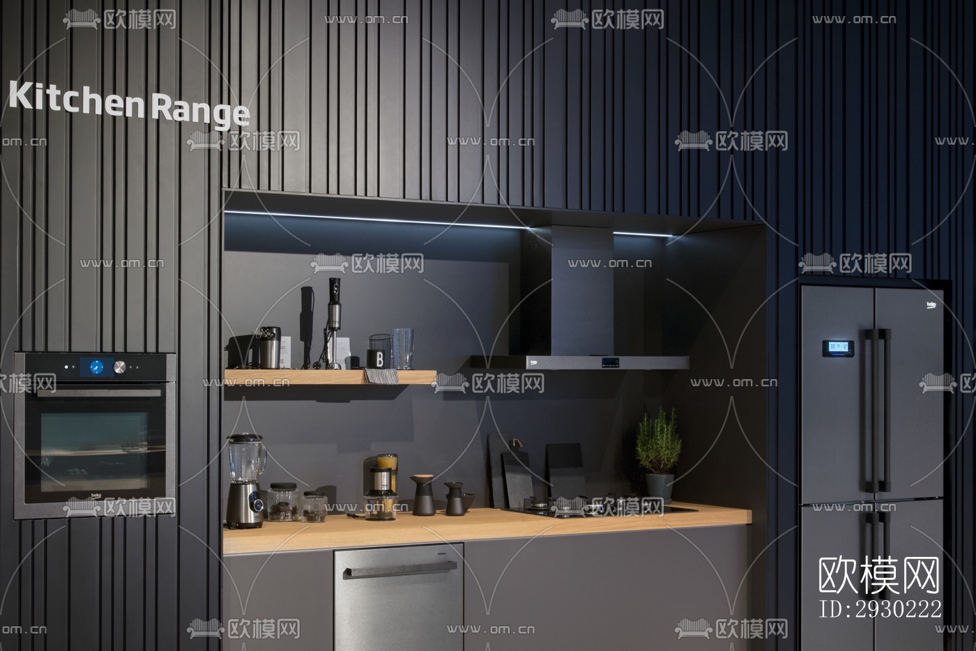 现代展览展厅效果图下载（渲染图10）