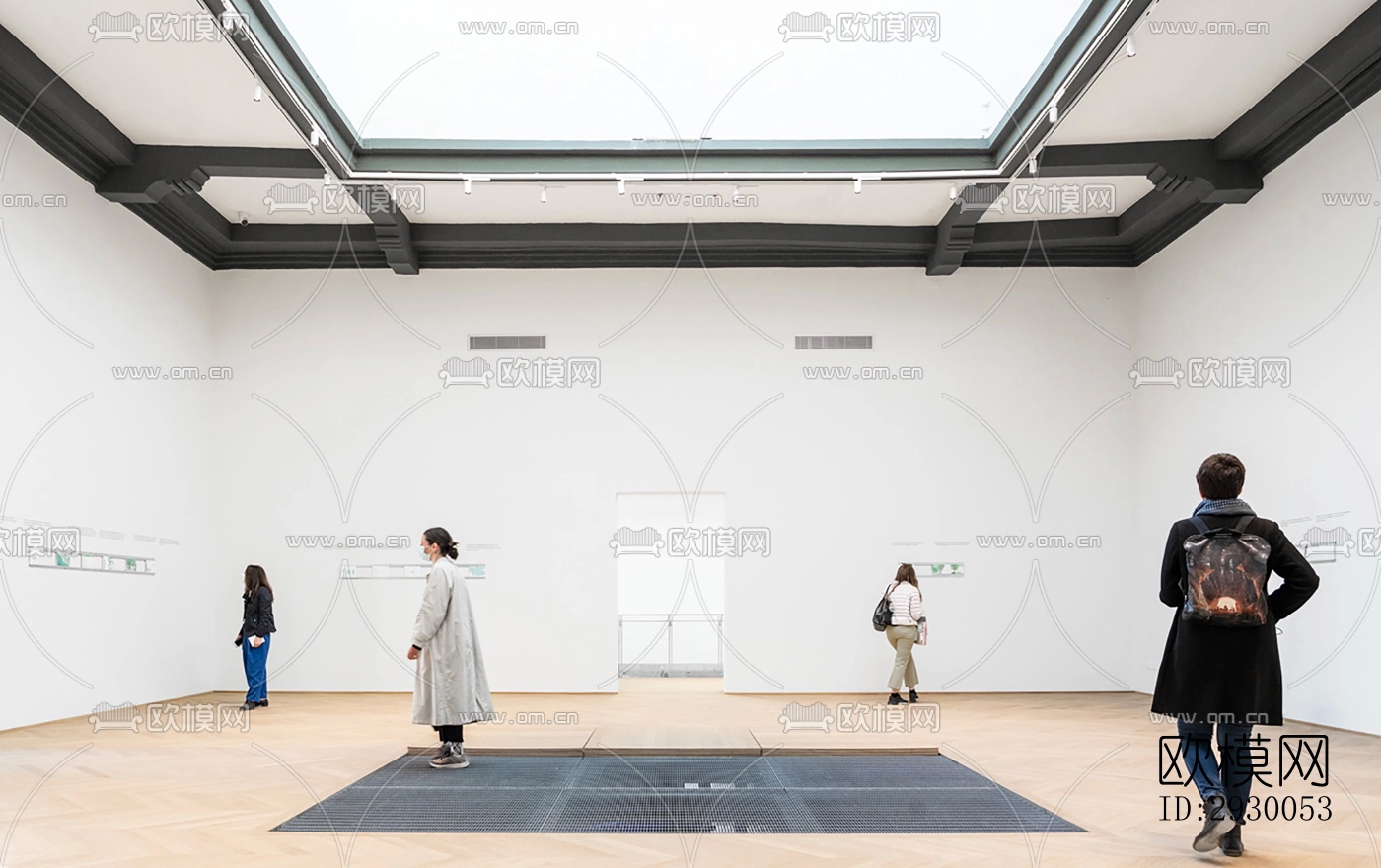 工业风展览展厅效果图下载（渲染图7）