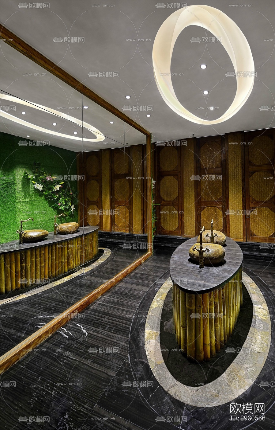 后现代酒店民宿效果图下载（渲染图11）