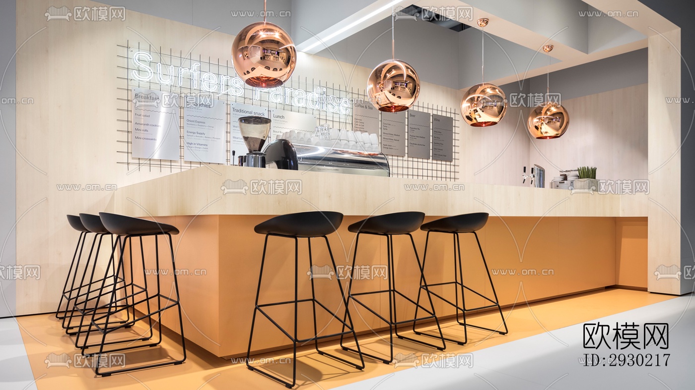 现代展览展厅效果图下载（渲染图2）