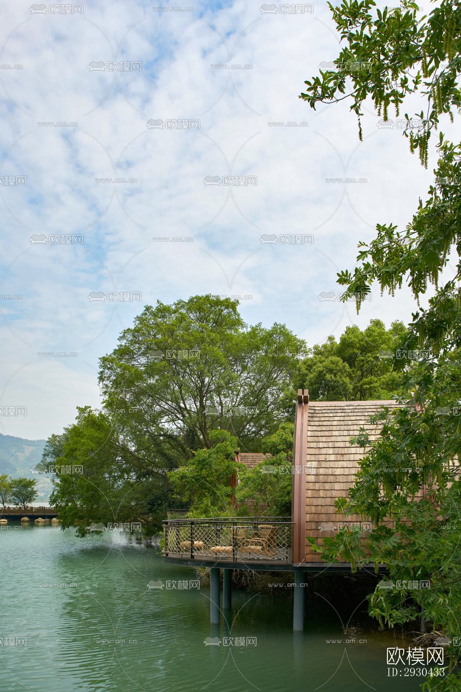 东南亚酒店民宿效果图下载（渲染图2）