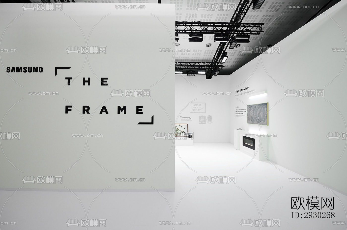 现代展览展厅效果图下载（渲染图20）