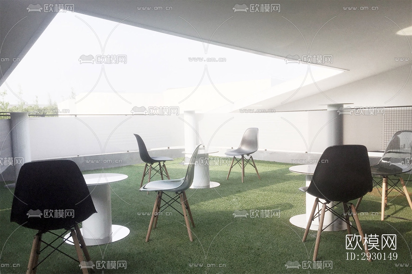 现代展览展厅效果图下载（渲染图5）