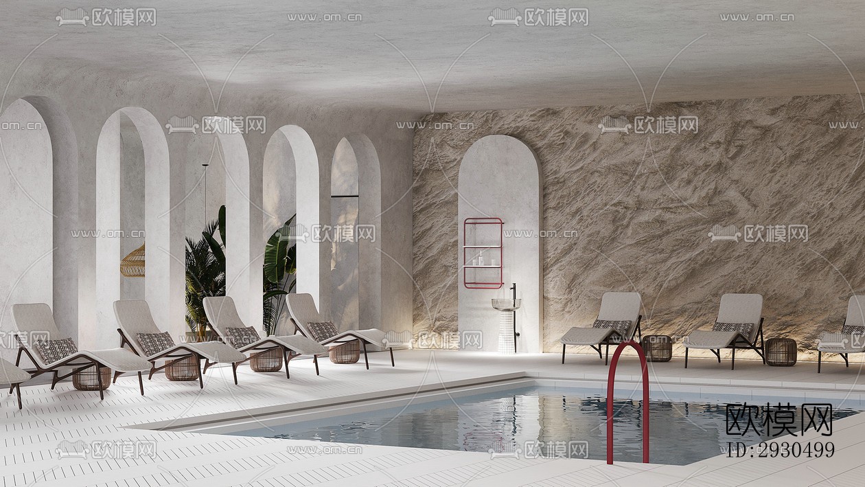 侘寂酒店民宿效果图下载（渲染图13）