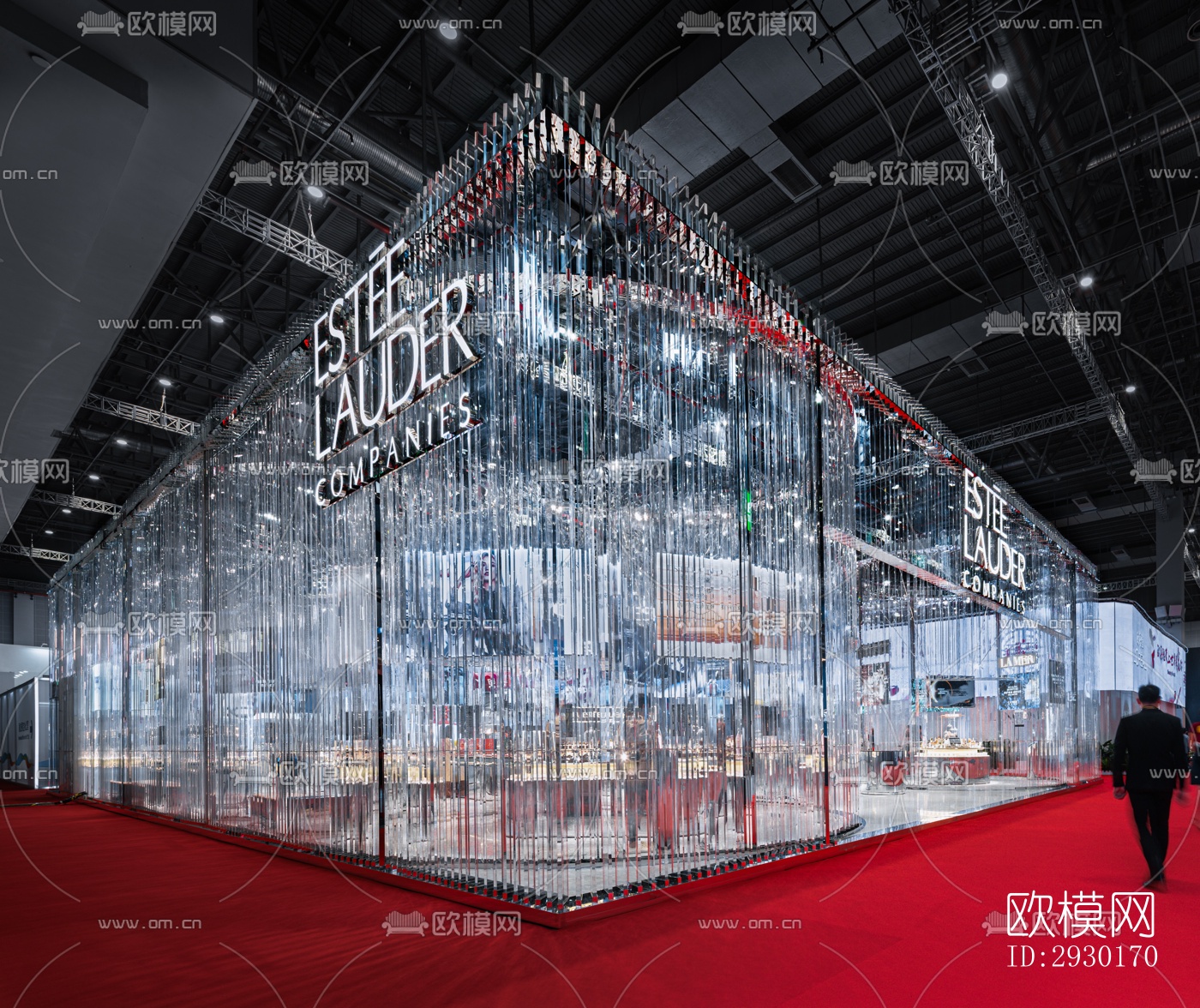 现代展览展厅效果图下载（渲染图5）