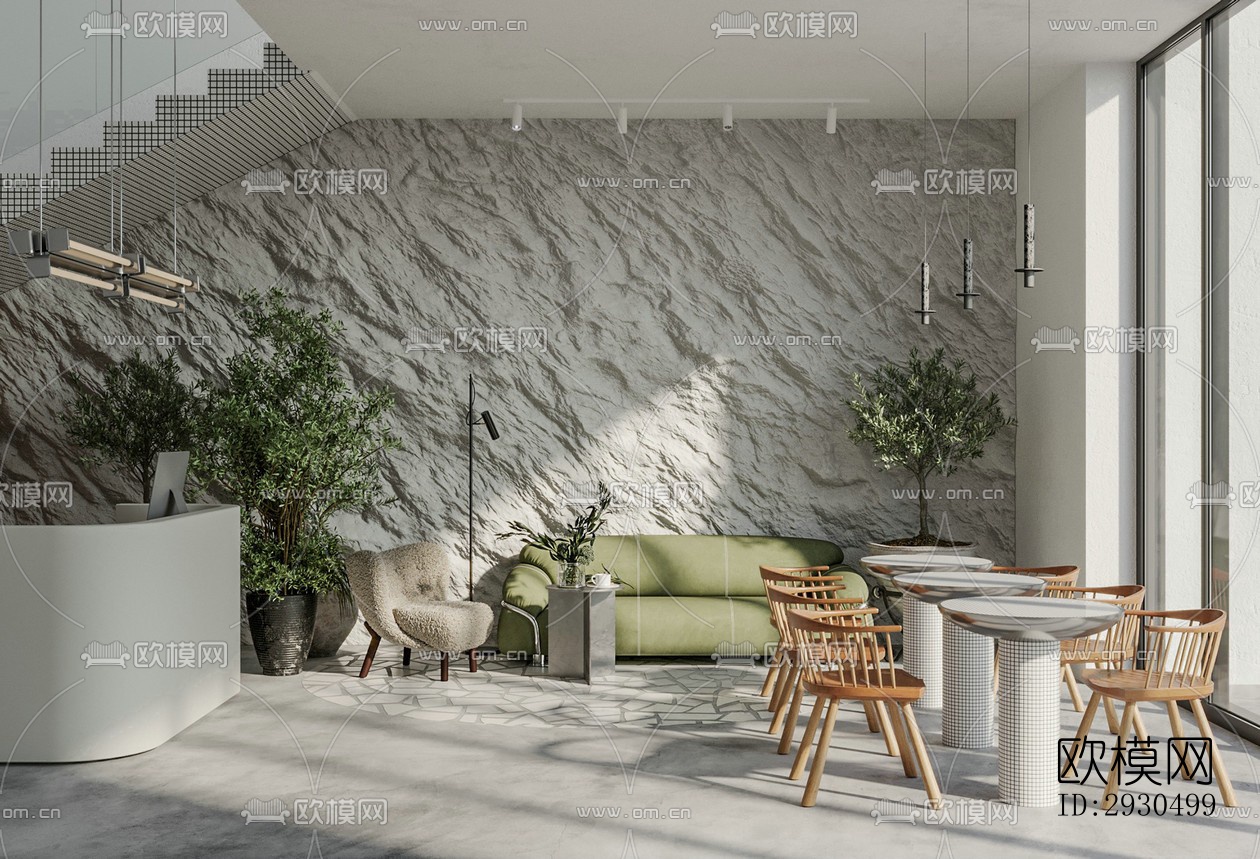 侘寂酒店民宿效果图下载（渲染图9）