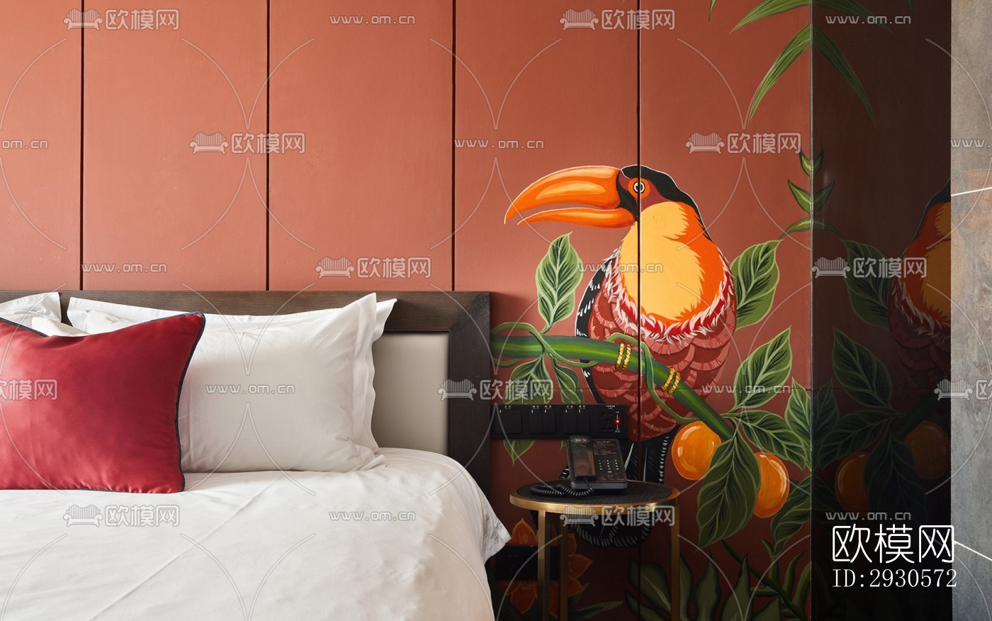 后现代酒店民宿效果图下载（渲染图13）