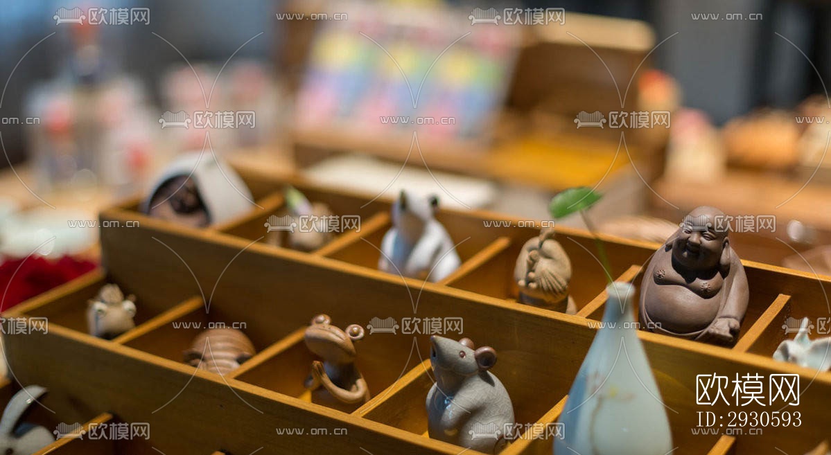 新中式酒店民宿效果图下载（渲染图8）