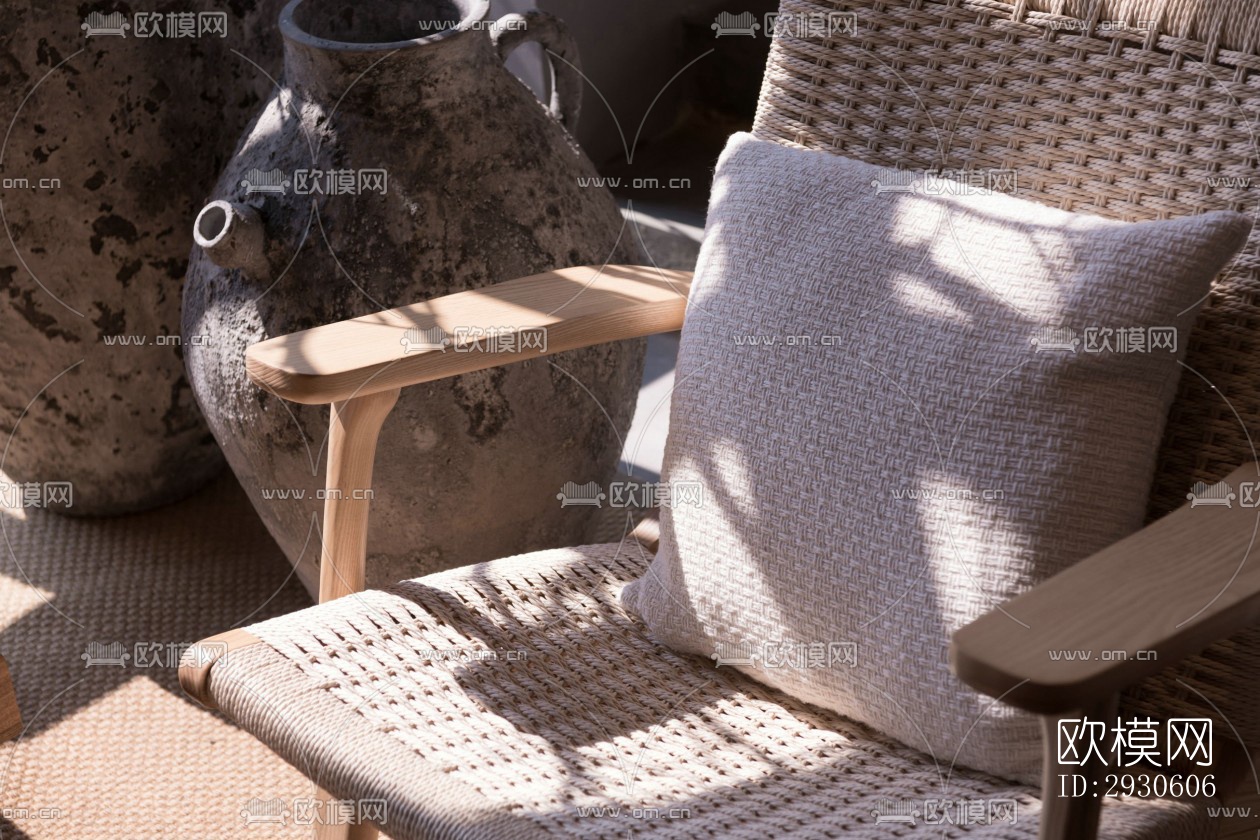 新中式酒店民宿效果图下载（渲染图18）