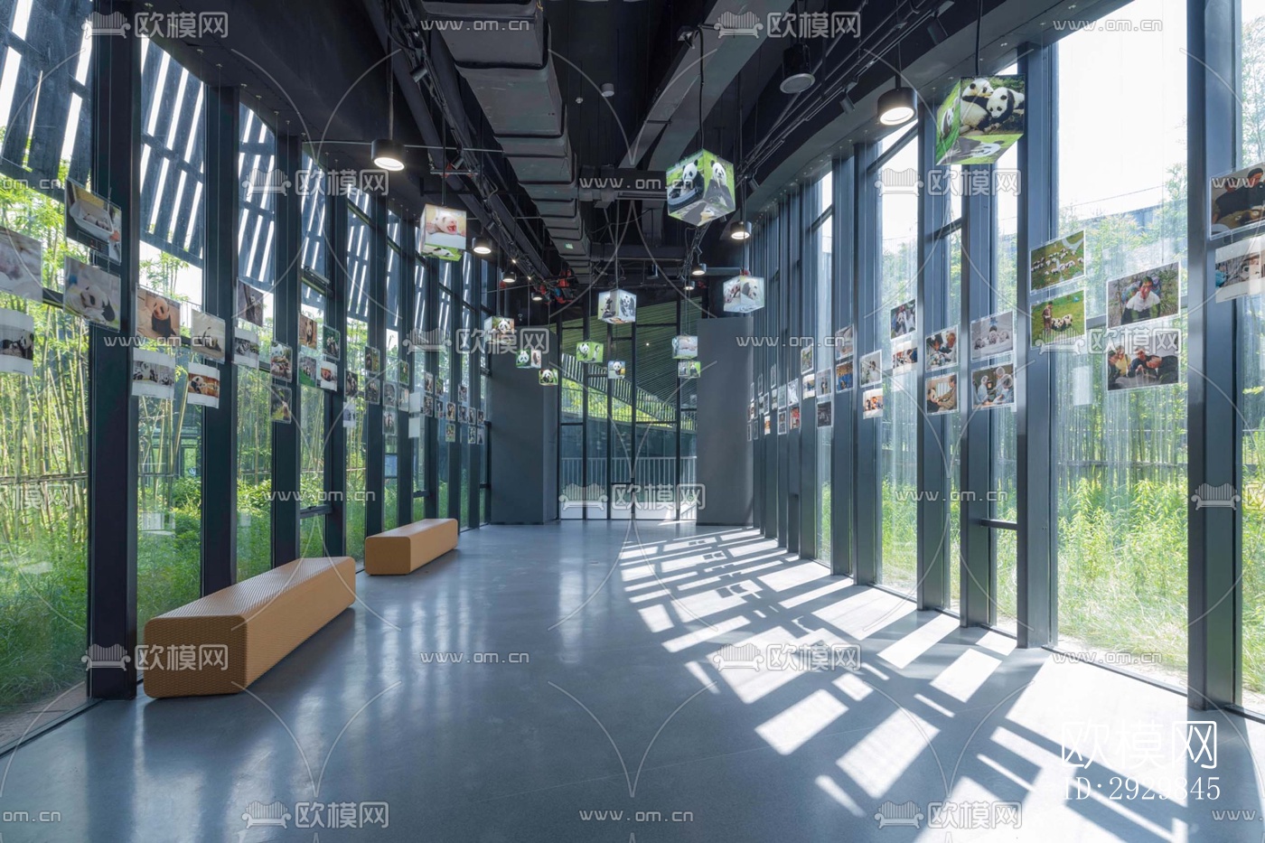 现代文体建筑效果图下载（渲染图8）