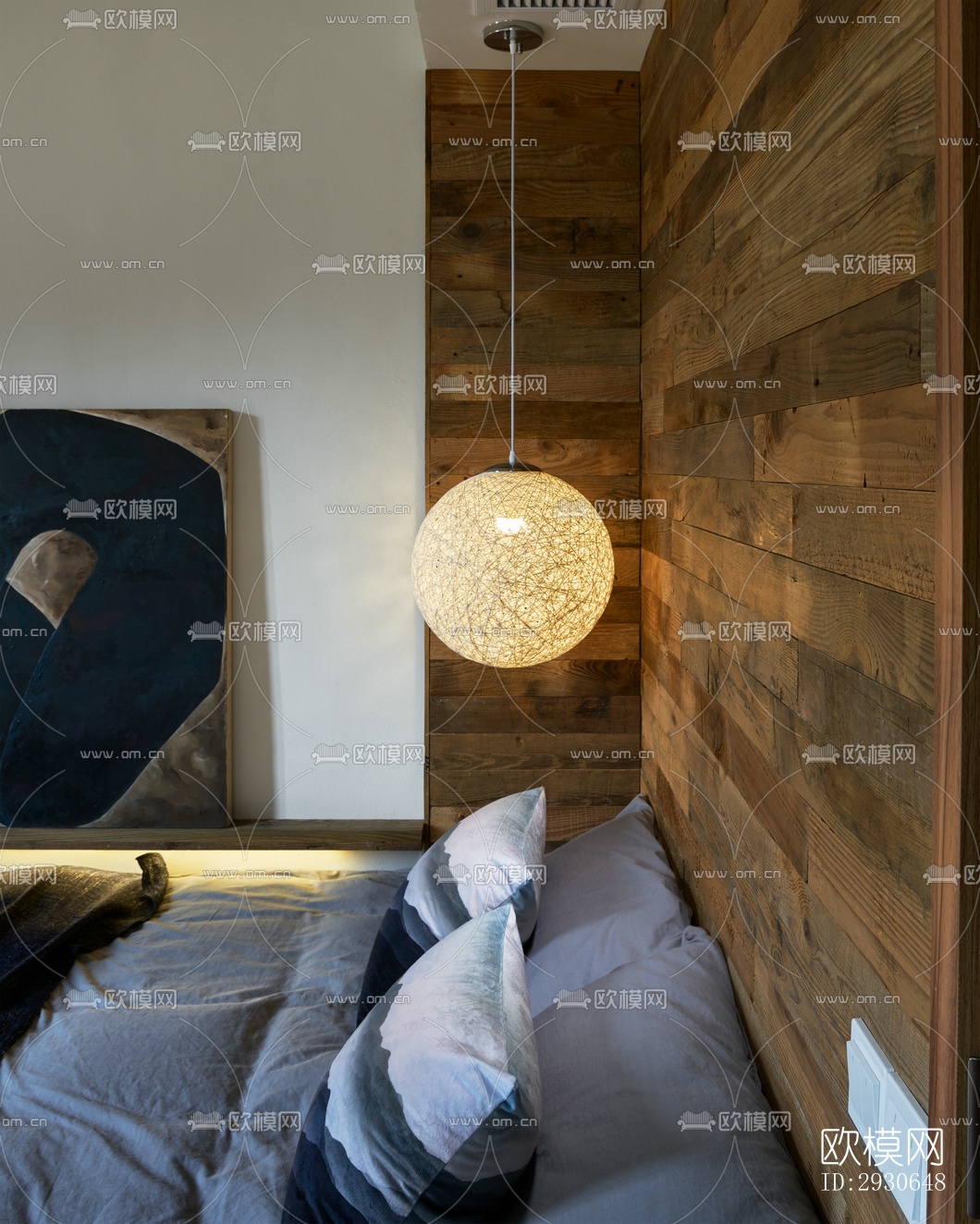 现代酒店民宿效果图下载（渲染图18）